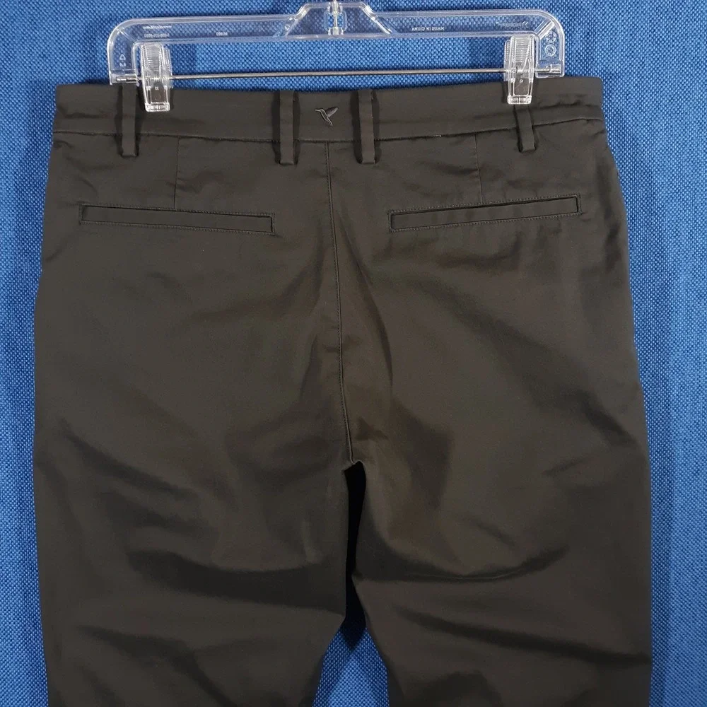 Birddogs Pants Mens 34 x 30 Gray Tapered Leg Chino Boom. For Your Boomstick